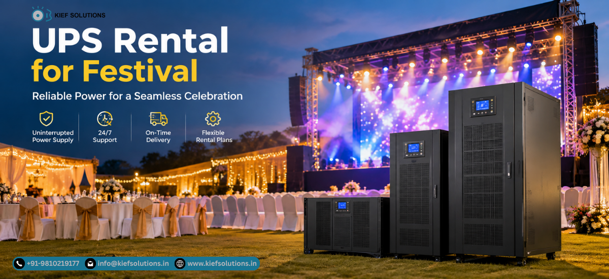 UPS Rental for Festival Events: Benefits, Uses & How to Choose the Right UPS